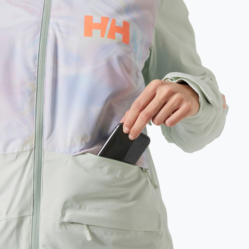 Women's ski jacket Helly Hansen Powchaser 2.0 reflections aop 4