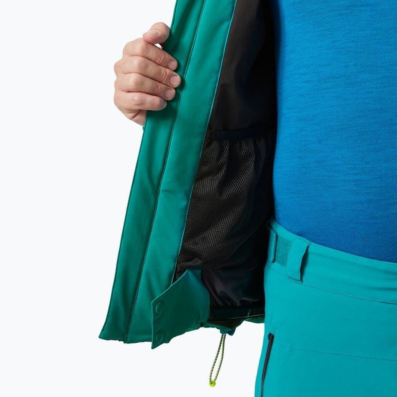 Men's ski jacket Helly Hansen Alpha 4.0 signal green 9