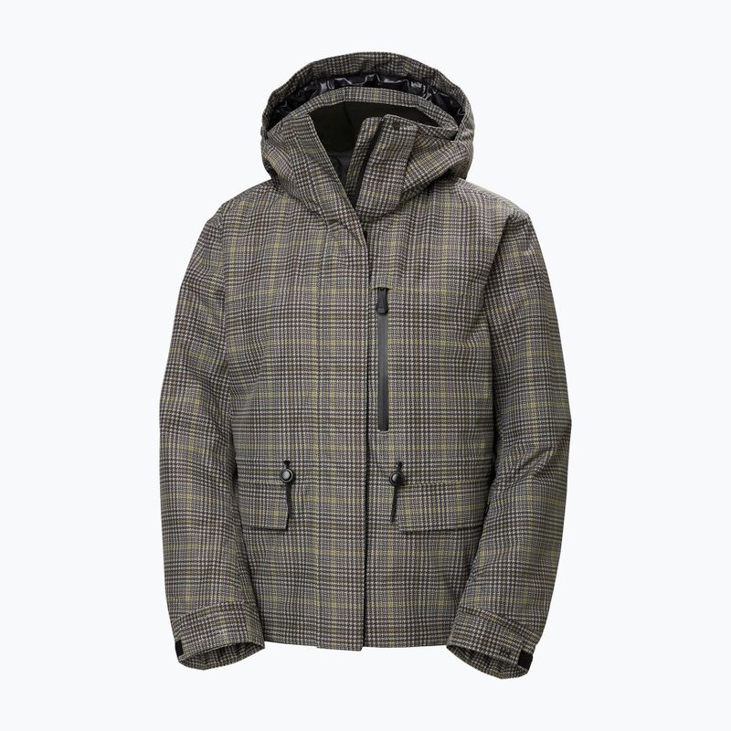 Women's ski jacket Helly Hansen Nora Insulated 2.0 pebble broxburn plaid aop 3