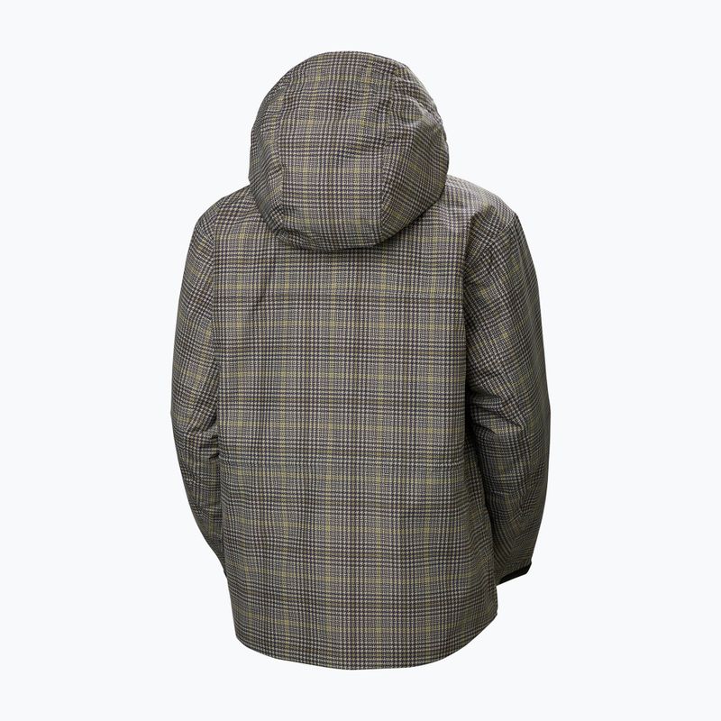 Women's ski jacket Helly Hansen Nora Insulated 2.0 pebble broxburn plaid aop 4