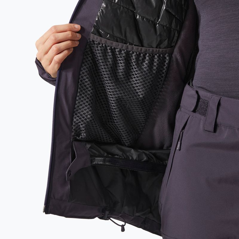 Helly Hansen women's ski jacket Whitewall Lifaloft 3.0 black grape 9