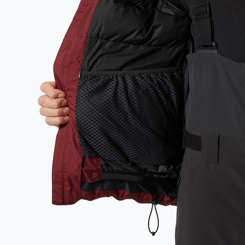 Helly Hansen men's ski jacket Kvitfjell Race Puffy mars red 8