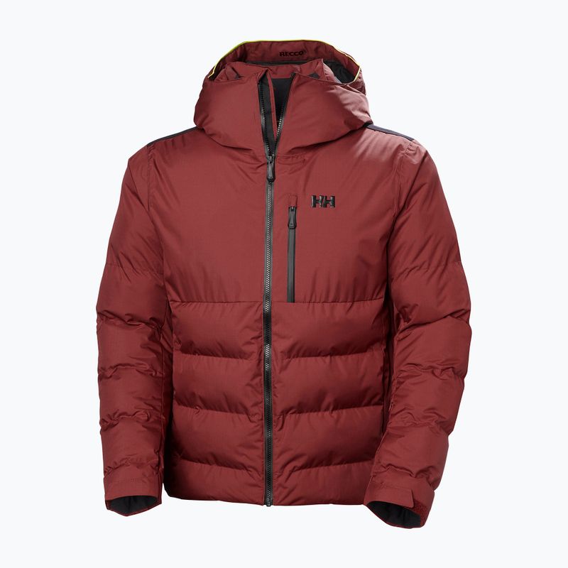Helly Hansen men's ski jacket Kvitfjell Race Puffy mars red 9