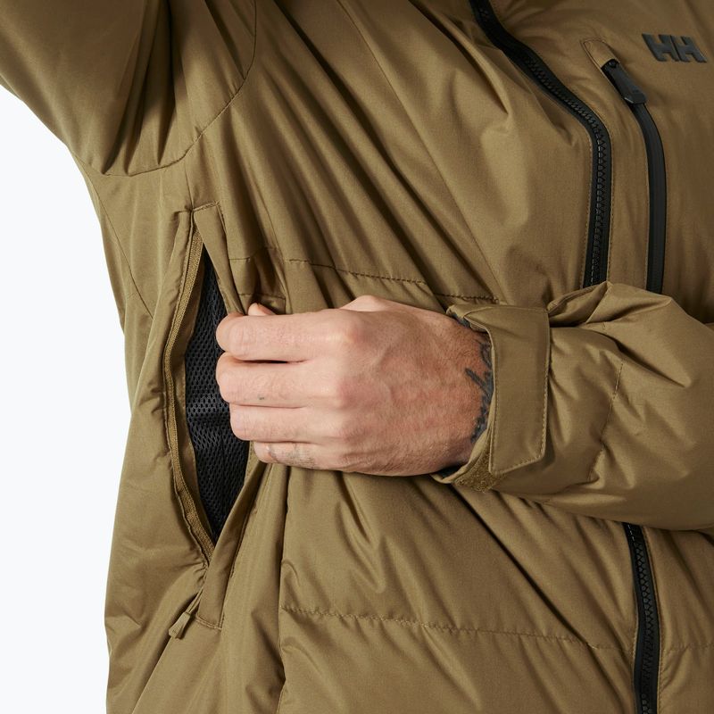 Helly Hansen men's ski jacket Kvitfjell Race Puffy sepia 6