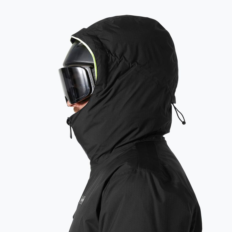 Women's ski jacket Helly Hansen Kvitfjell Race Puffy black 3