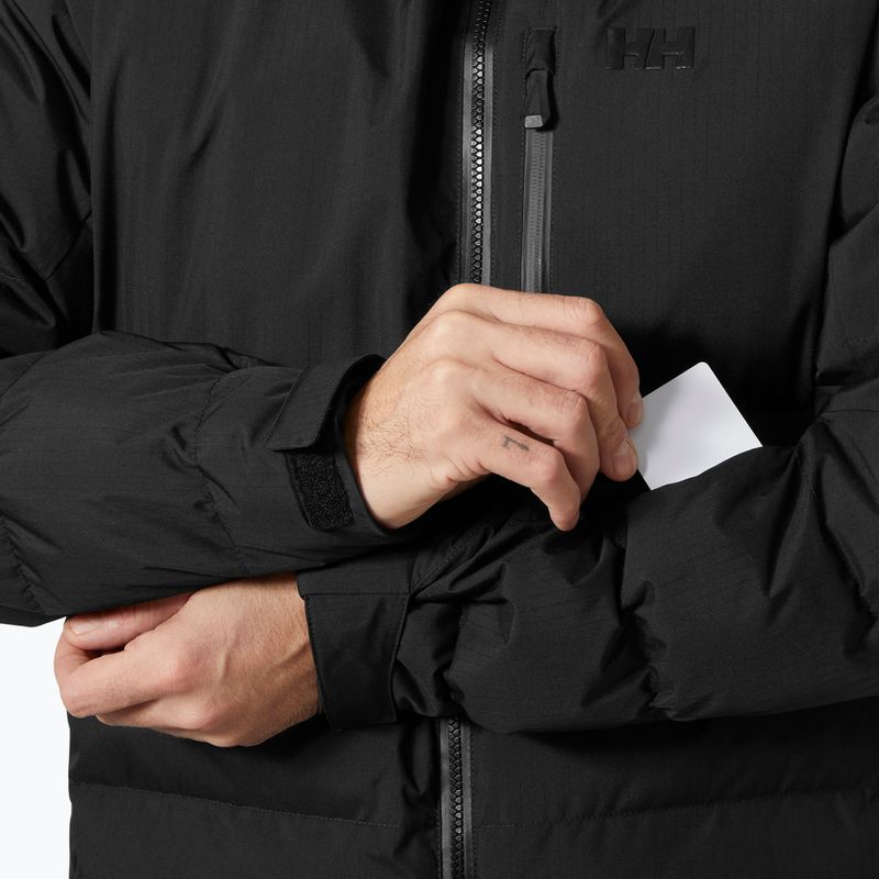 Women's ski jacket Helly Hansen Kvitfjell Race Puffy black 6