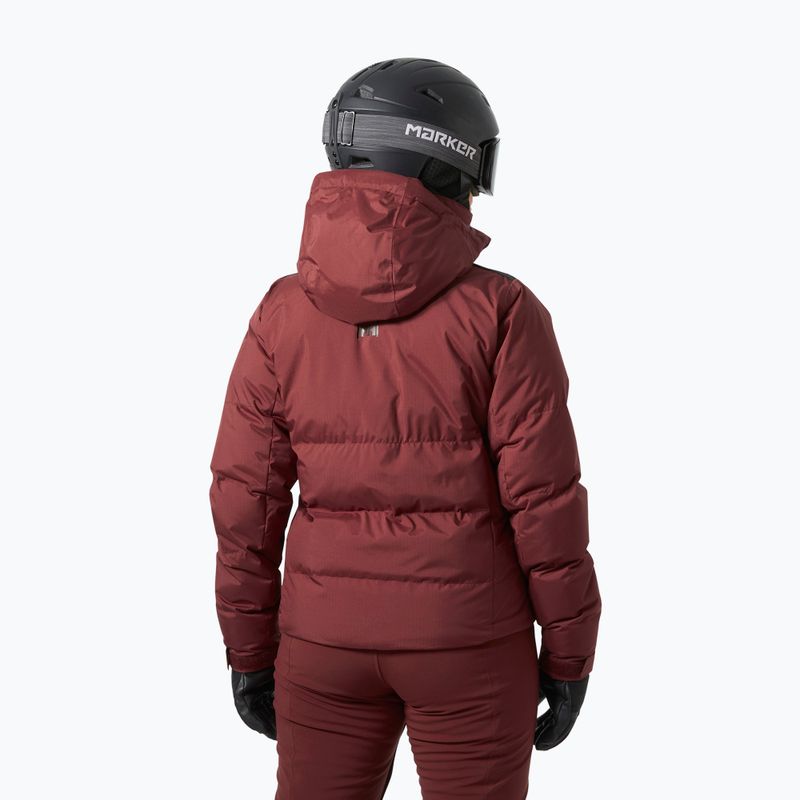 Helly Hansen women's ski jacket Kvitfjell Race Puffy mars red 2
