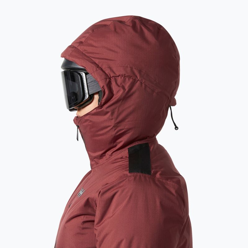 Helly Hansen women's ski jacket Kvitfjell Race Puffy mars red 3