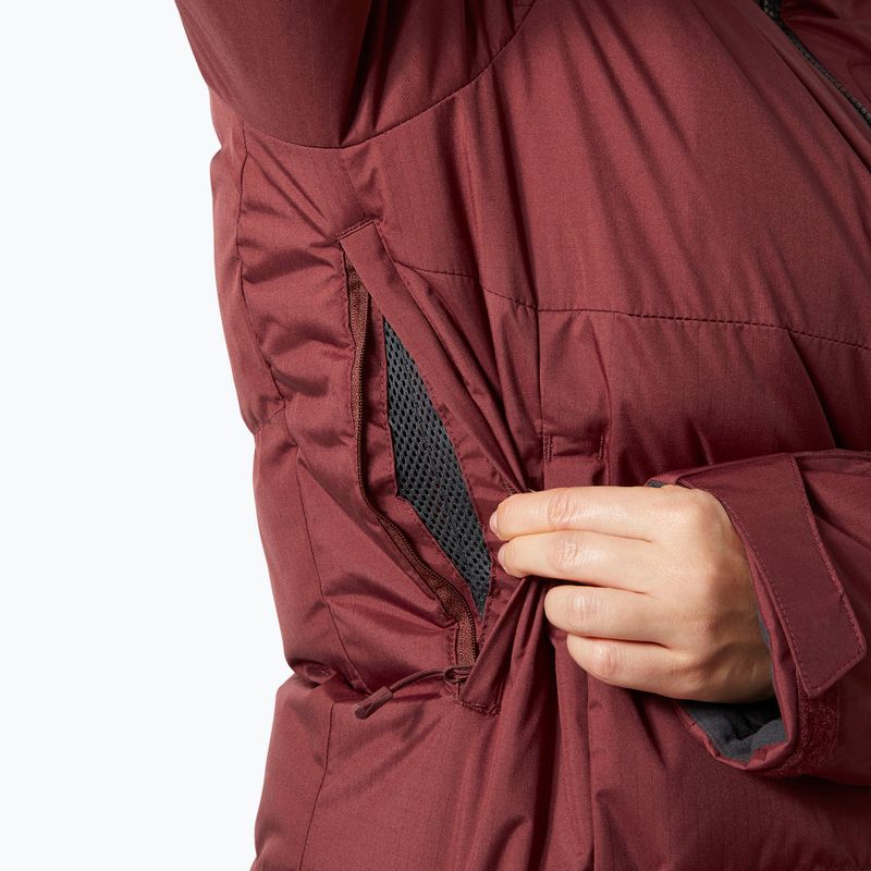 Helly Hansen women's ski jacket Kvitfjell Race Puffy mars red 6