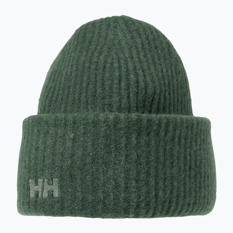 Helly Hansen Soft Rib winter beanie jungle green 5