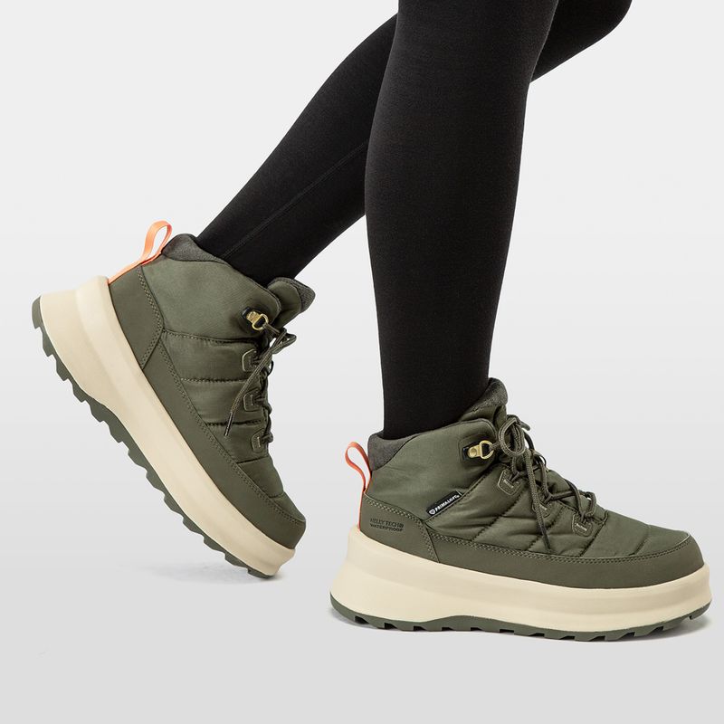 Helly Hansen Women's Winter Bliss Boot HellyTech utility green/castle wal 6