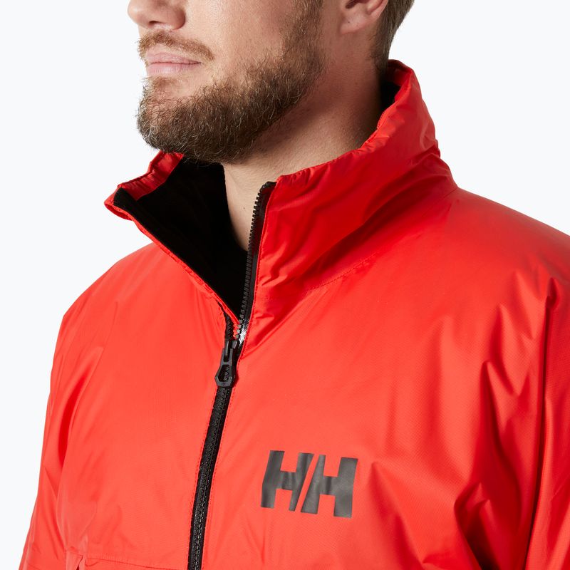 Helly Hansen Aegir midlayer alert red sailing jacket 3