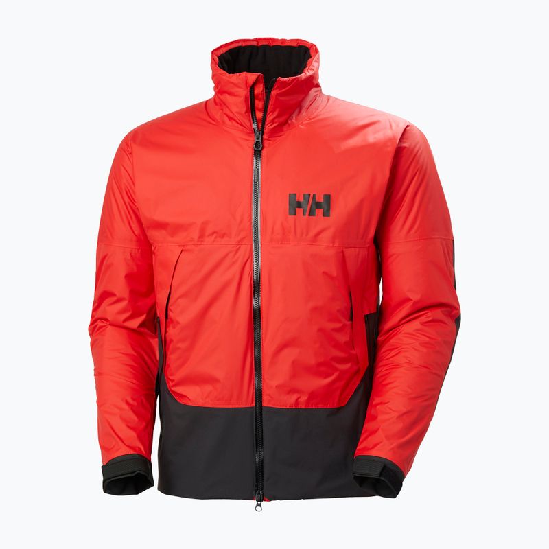 Helly Hansen Aegir midlayer alert red sailing jacket 8