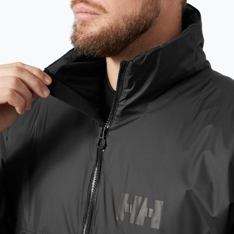 Helly Hansen Aegir Midlayer sailing jacket black 3