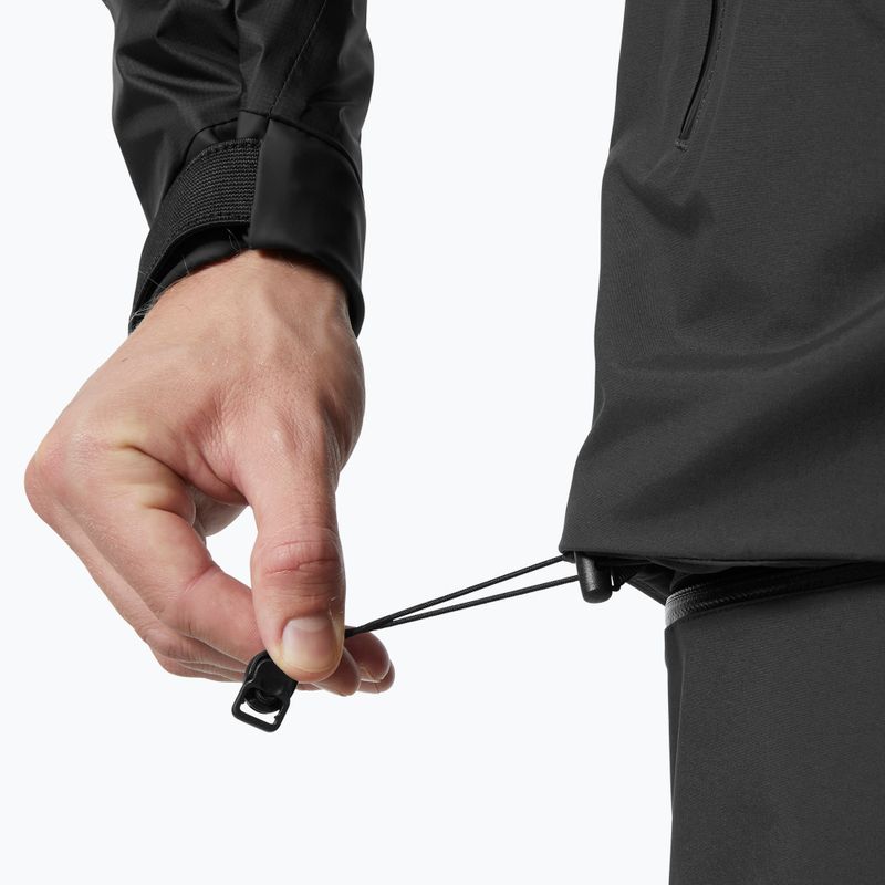 Helly Hansen Aegir Midlayer sailing jacket black 6