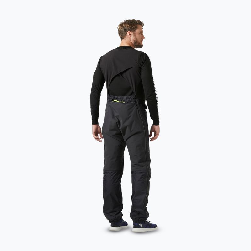 Helly Hansen Aegir Midlayer Salopette sailing trousers black 2