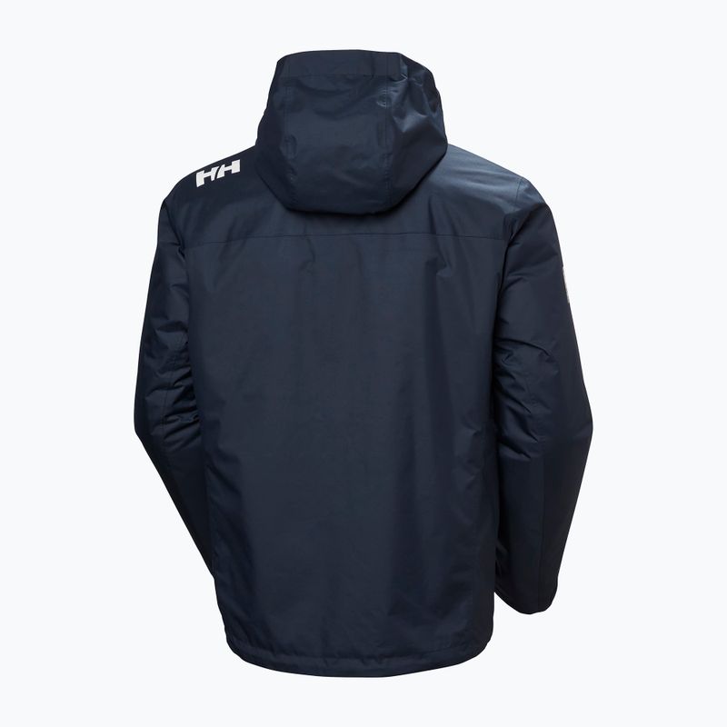 Men's sailing jacket Helly Hansen Crew Hooded Pile navy 7