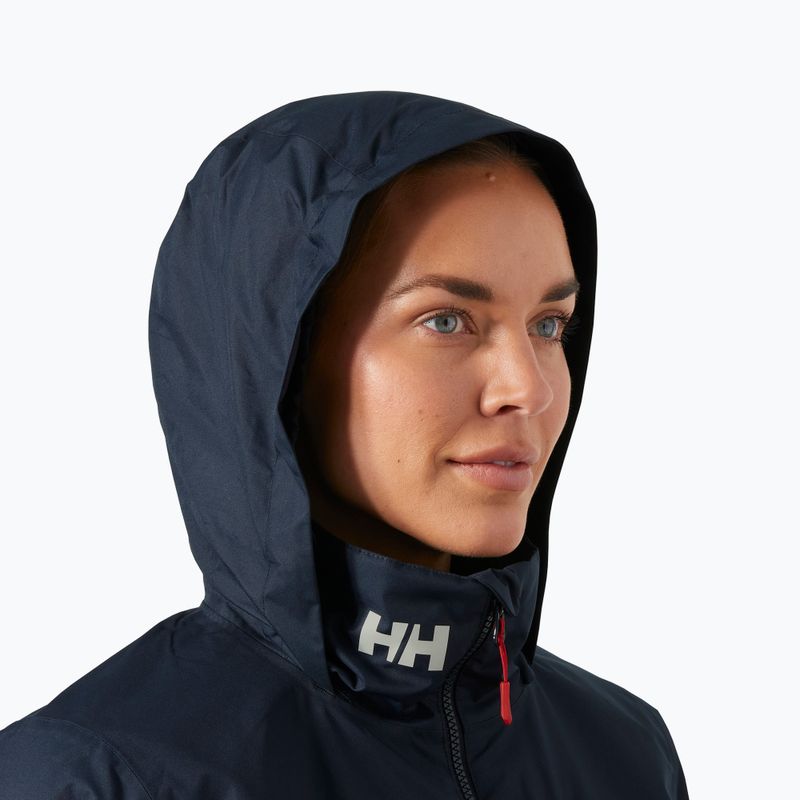 Women's sailing jacket Helly Hansen Crew Hooded Pile navy 3