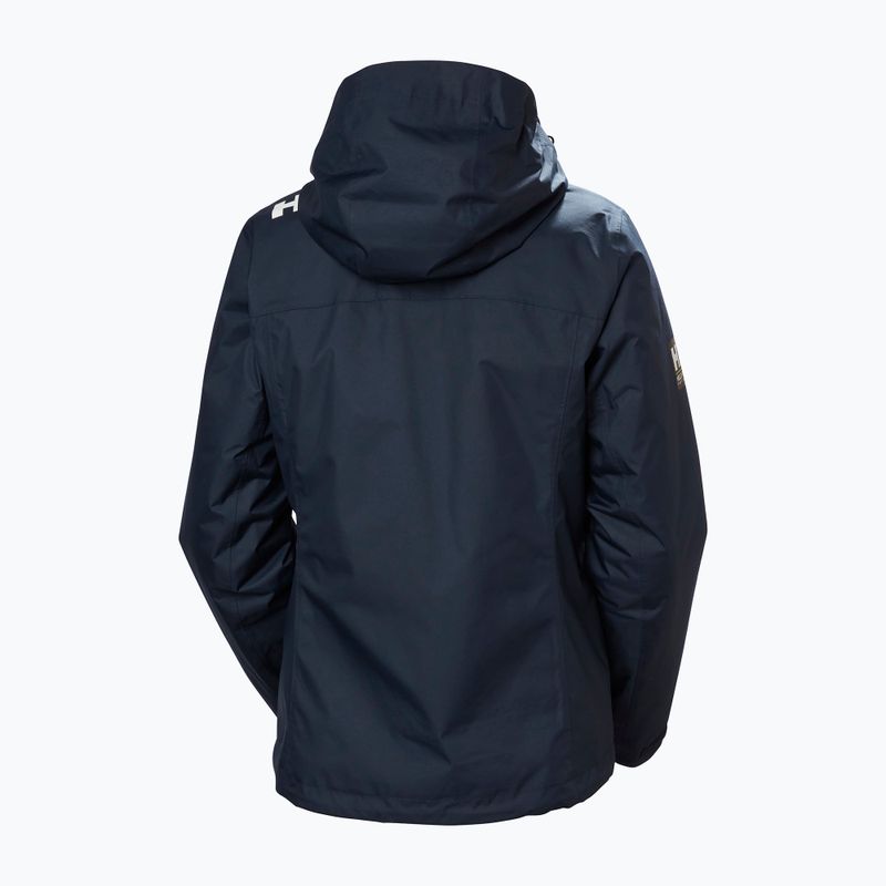 Women's sailing jacket Helly Hansen Crew Hooded Pile navy 11