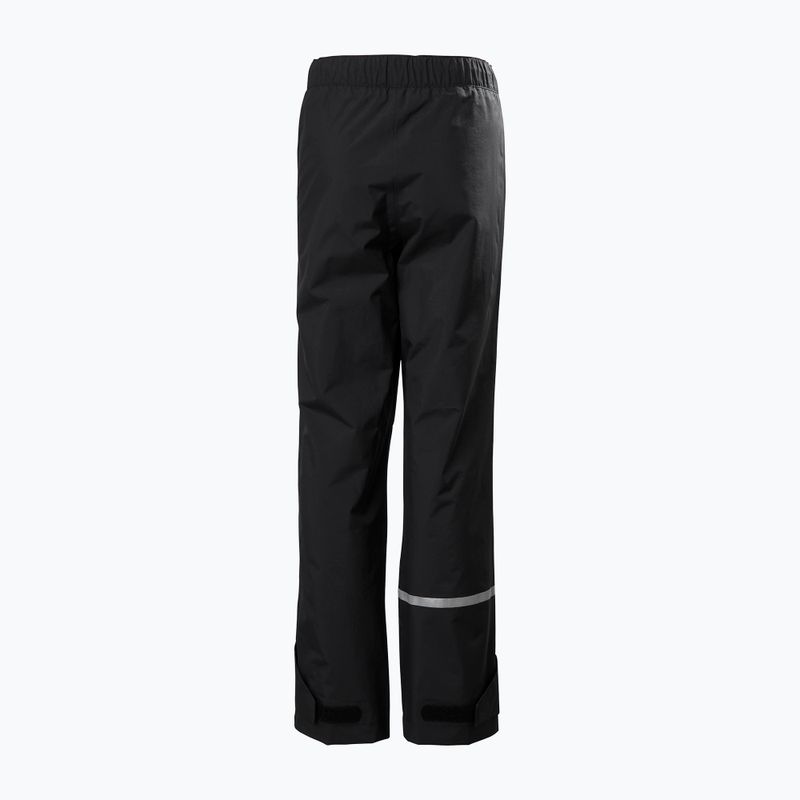Children's sailing trousers Helly Hansen Shelter Ht Jr black 6