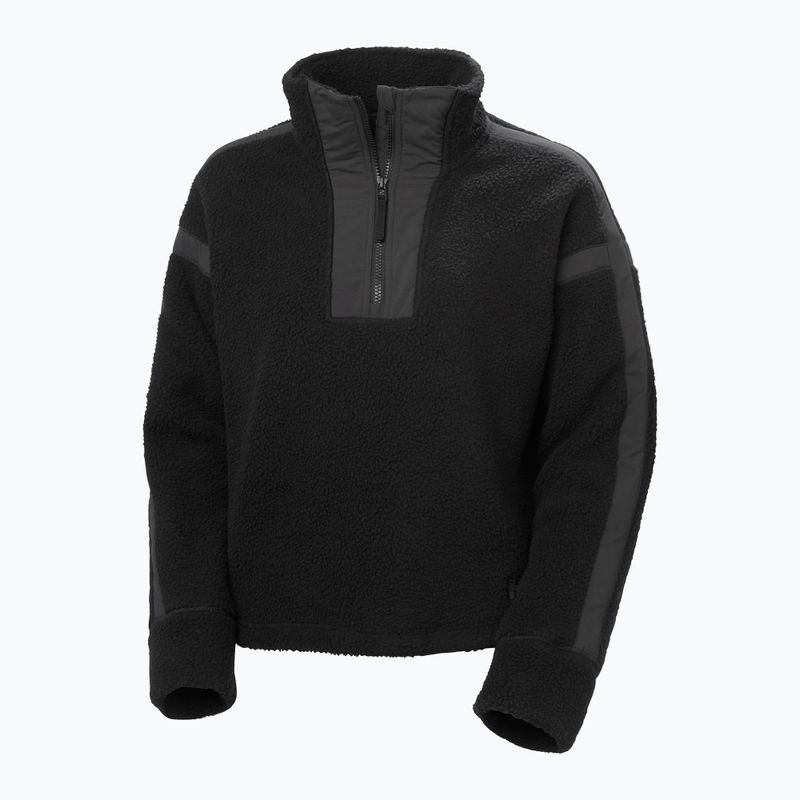 Helly Hansen women's Imperial Pile Zip sweatshirt black 5