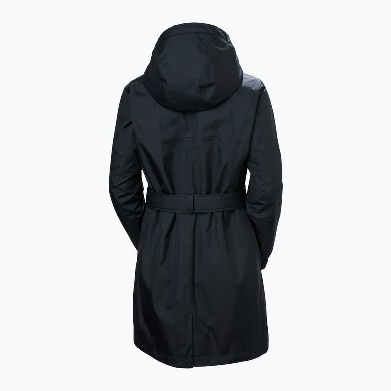 Women's insulated coat Helly Hansen Classic Insulated Trench navy 5