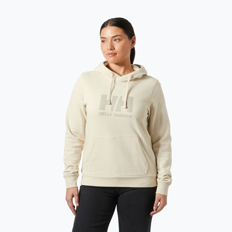 Women's sweatshirt Helly Hansen HH Logo Hoodie cream