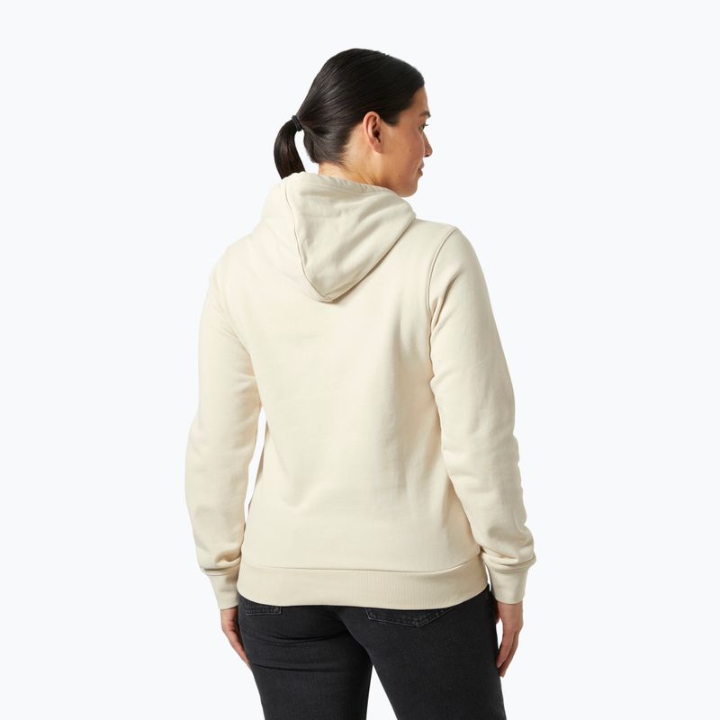Women's sweatshirt Helly Hansen HH Logo Hoodie cream 2