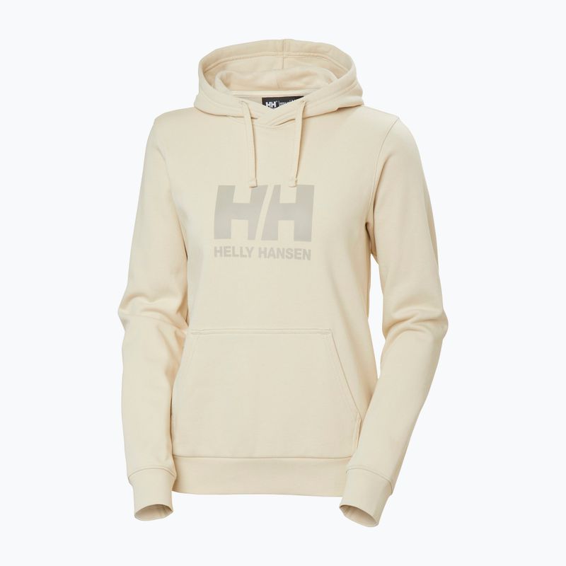 Women's sweatshirt Helly Hansen HH Logo Hoodie cream 5