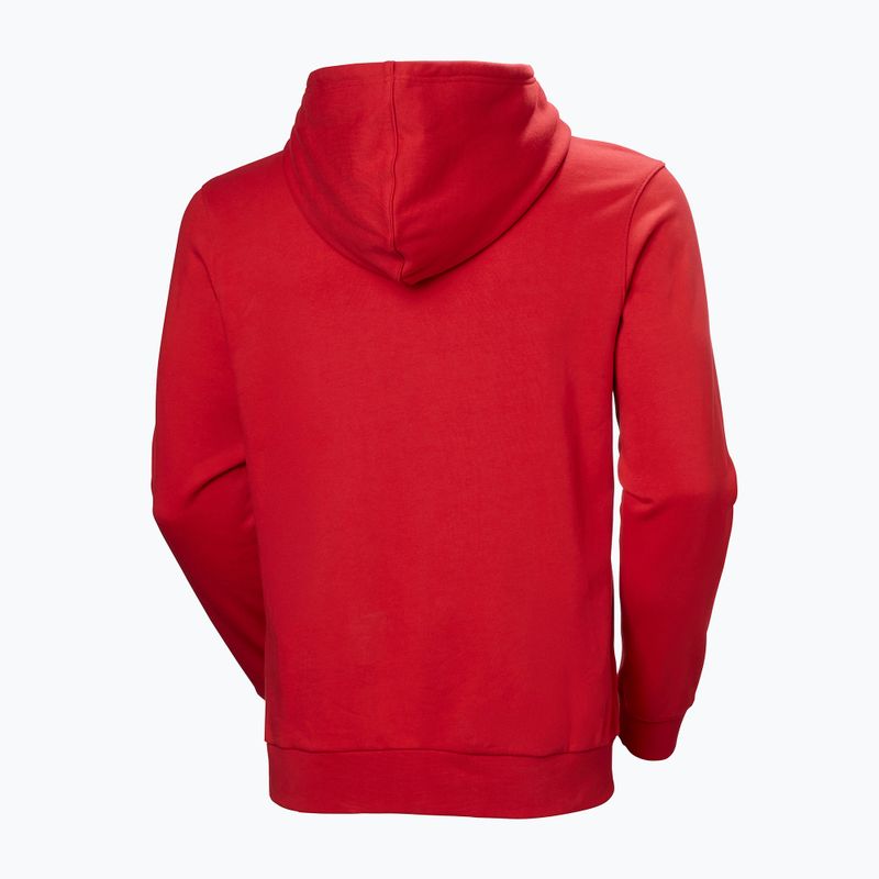 Men's sweatshirt Helly Hansen HH Logo Hoodie red 6