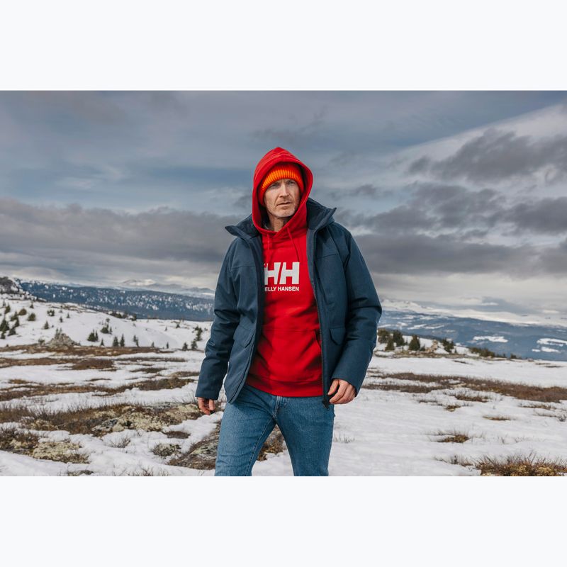 Men's sweatshirt Helly Hansen HH Logo Hoodie red 7