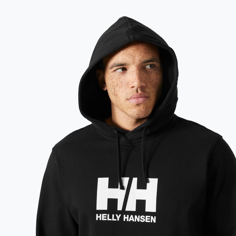Men's sweatshirt Helly Hansen HH Logo Hoodie black 3