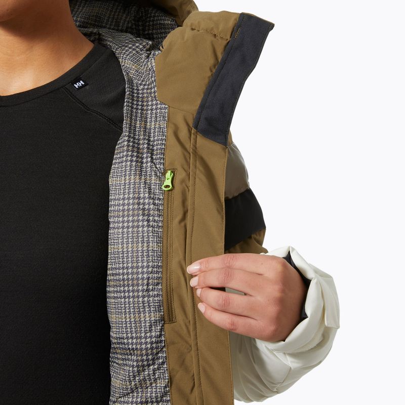 Helly Hansen women's ski jacket Imperial Puffy sepia 8