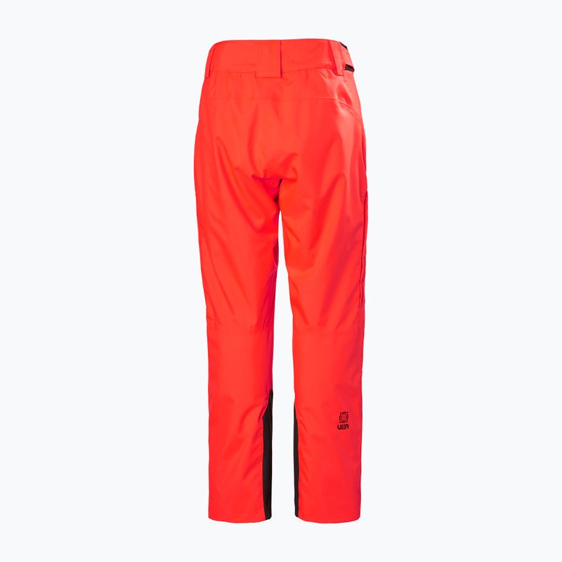 Helly Hansen Switch Cargo 2.0 women's ski trousers neon coral 8