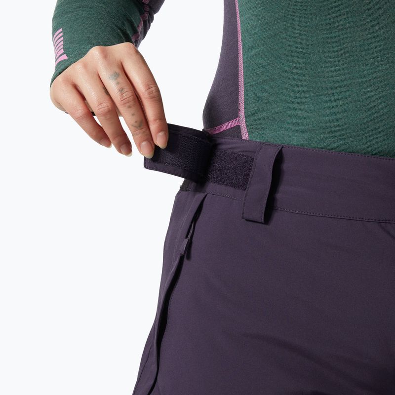 Women's ski trousers Helly Hansen Switch Cargo 2.0 black grape 3