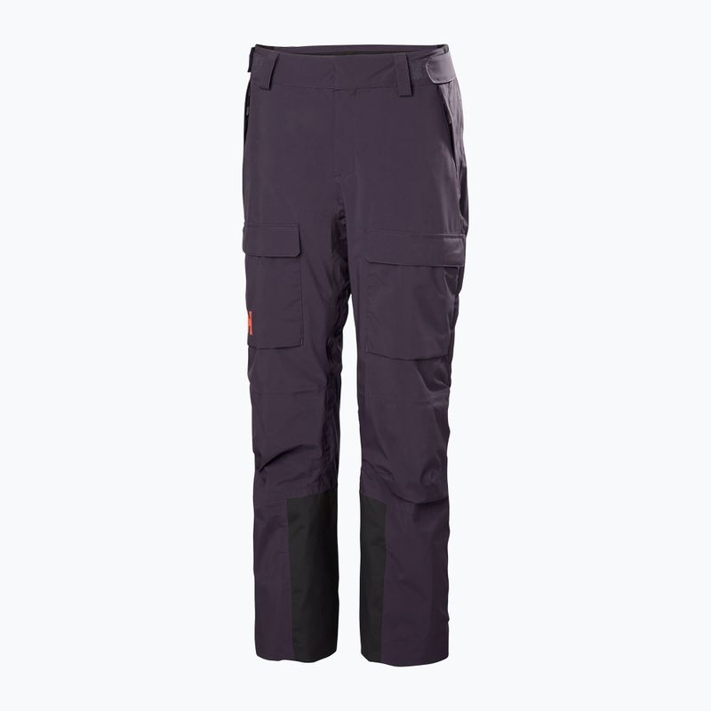 Women's ski trousers Helly Hansen Switch Cargo 2.0 black grape 7
