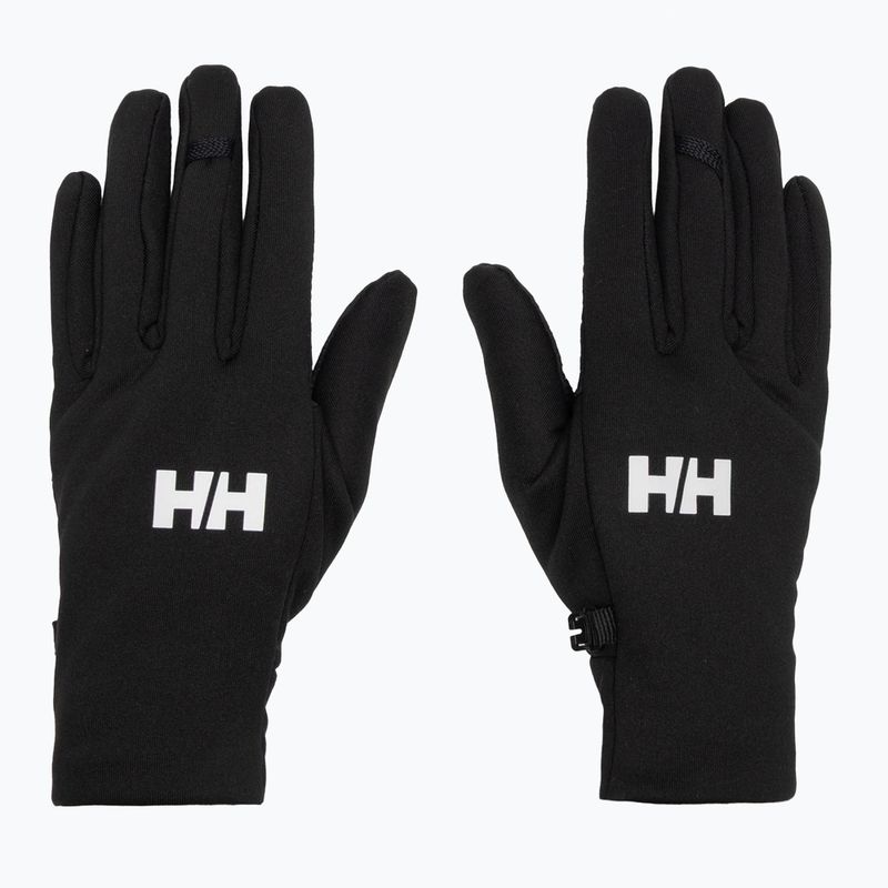 Helly Hansen Hardface Fleece Touch black trekking gloves 2