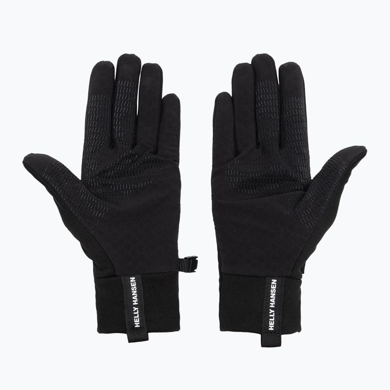 Helly Hansen Hardface Fleece Touch black trekking gloves 3