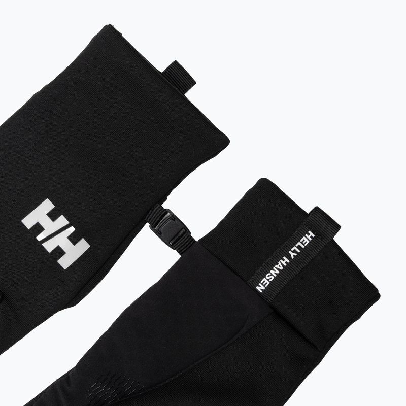 Helly Hansen Hardface Fleece Touch black trekking gloves 4