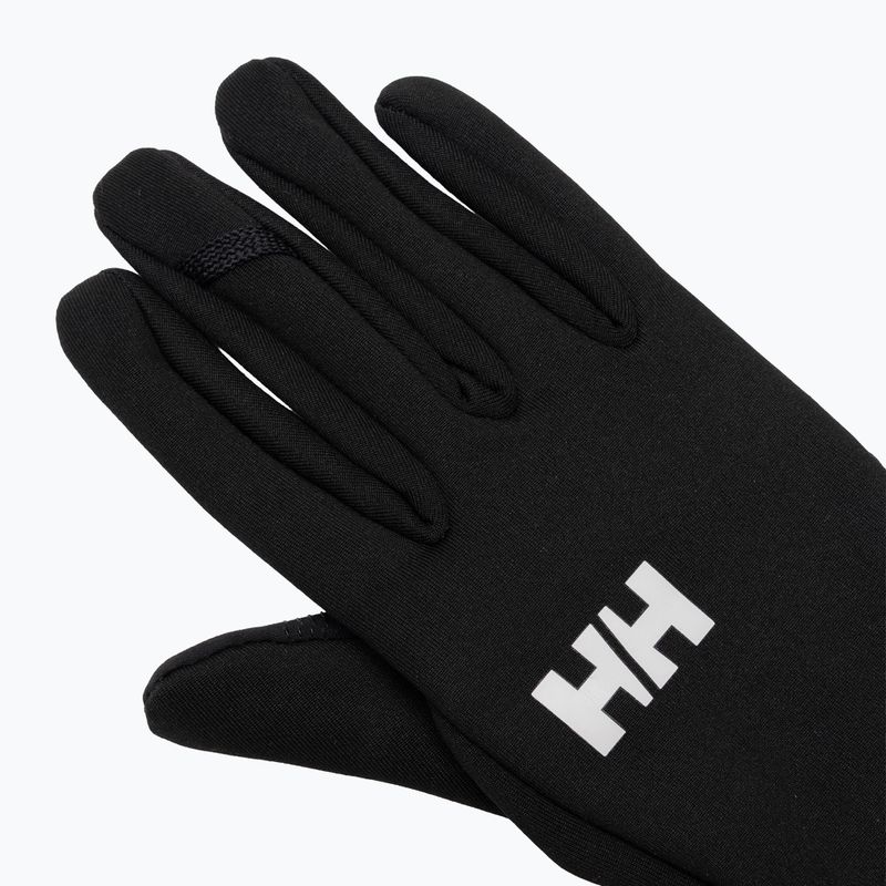 Helly Hansen Hardface Fleece Touch black trekking gloves 5