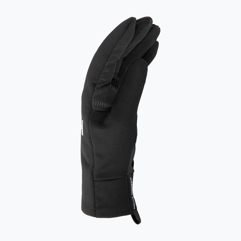 Helly Hansen Hardface Fleece Touch black trekking gloves 2