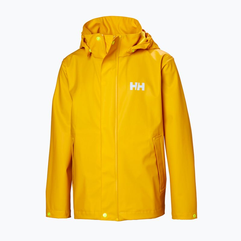 Children's sailing jacket Helly Hansen Moss essential yellow 6