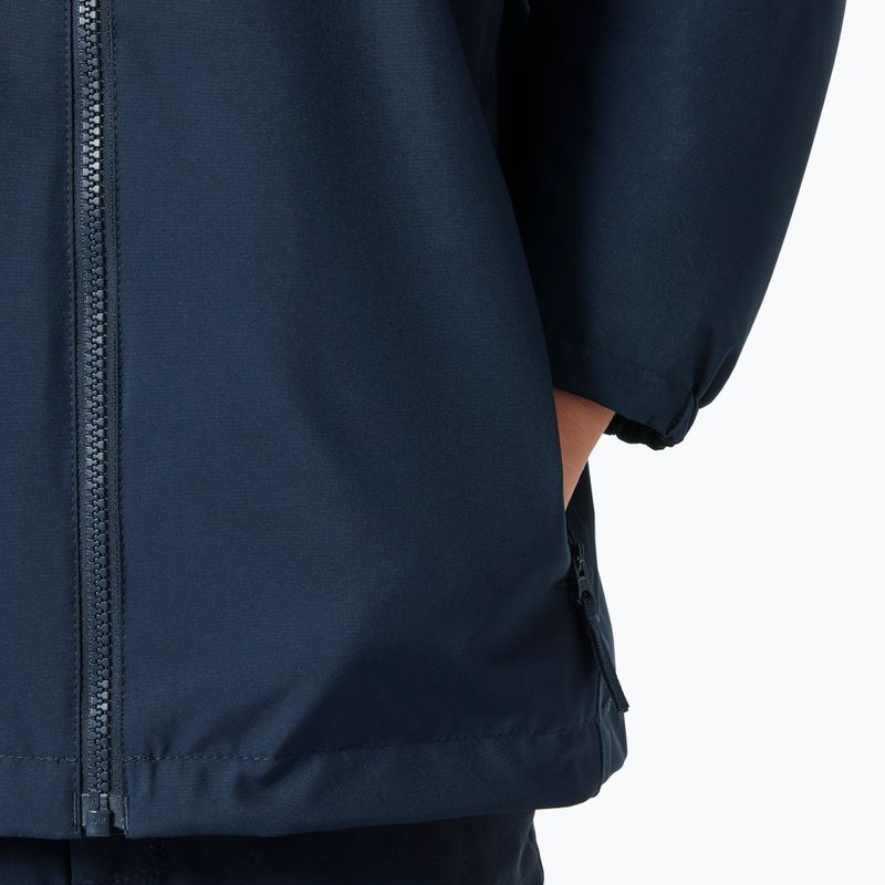 Children's sailing jacket Helly Hansen Crew Midlayer 2.0 navy 4