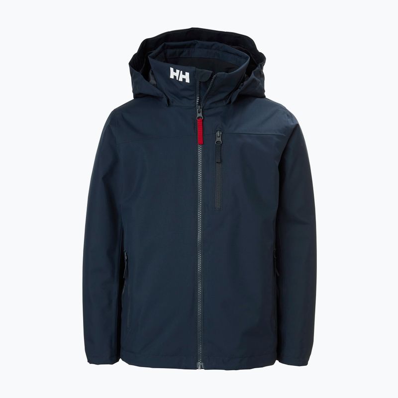 Children's sailing jacket Helly Hansen Crew Midlayer 2.0 navy 5