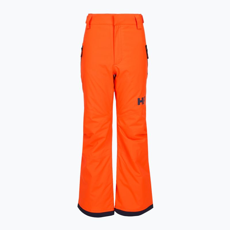 Helly Hansen children's ski trousers Legendary neon orange 5