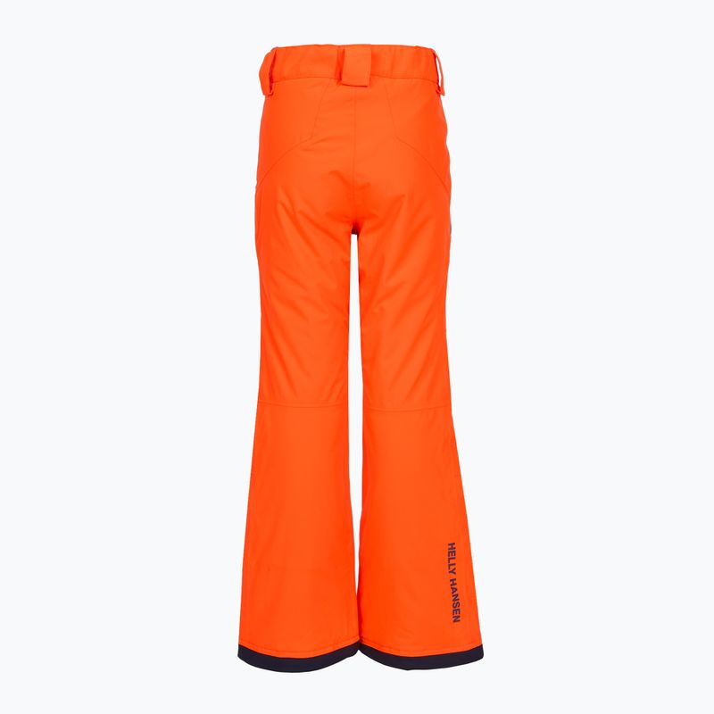 Helly Hansen children's ski trousers Legendary neon orange 6