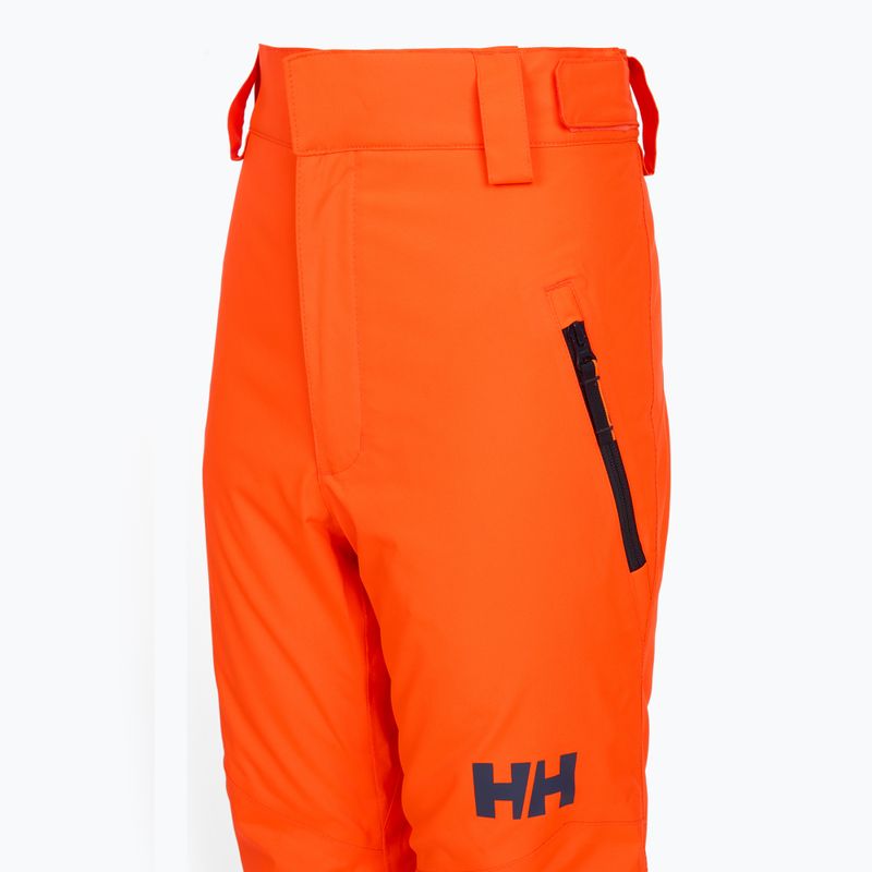Helly Hansen children's ski trousers Legendary neon orange 7