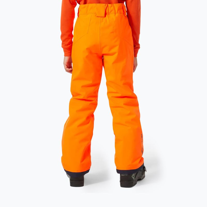 Helly Hansen children's ski trousers Legendary neon orange 2