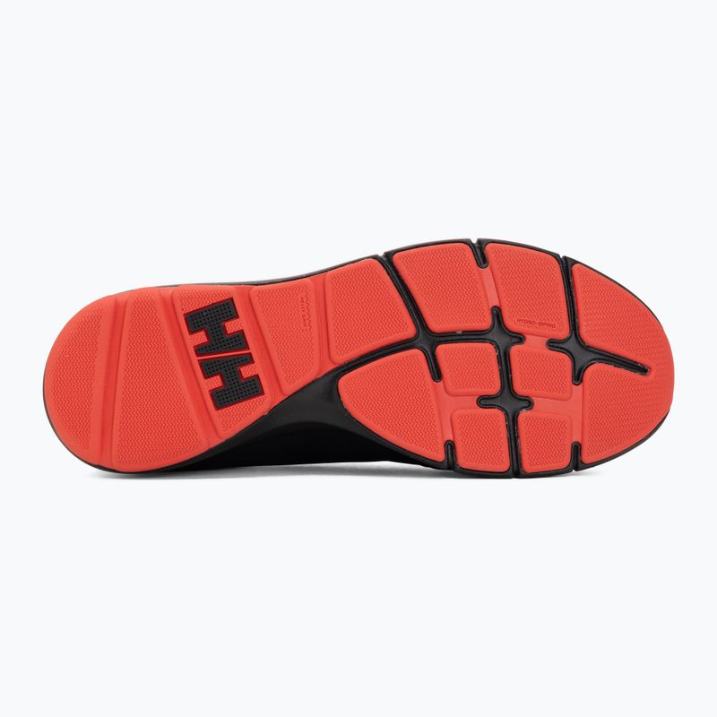 Men's shoes Helly Hansen Ahiga V4 Hydropower off black/alert red 4