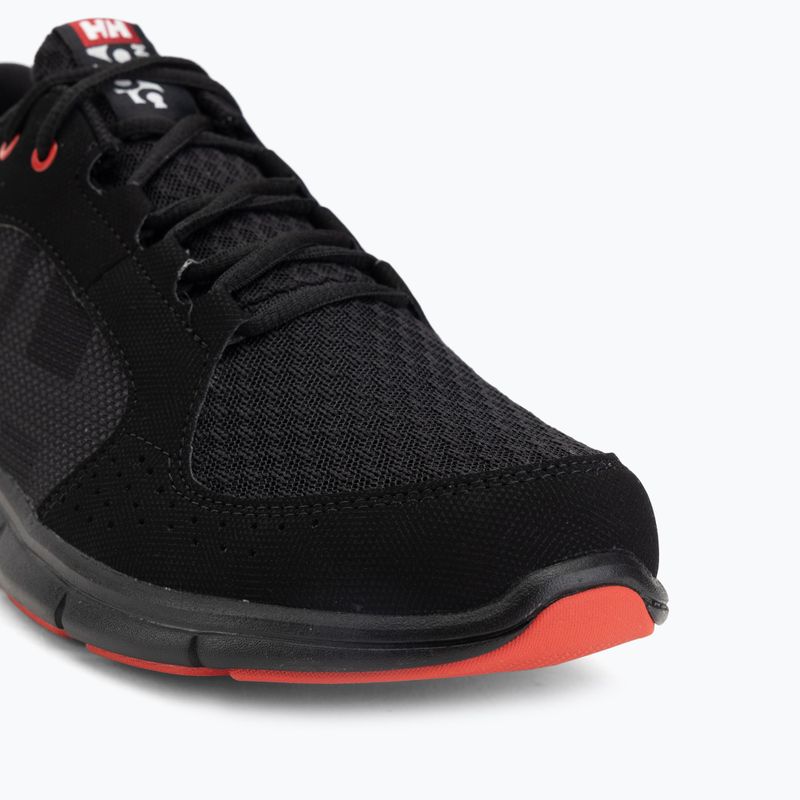 Men's shoes Helly Hansen Ahiga V4 Hydropower off black/alert red 7